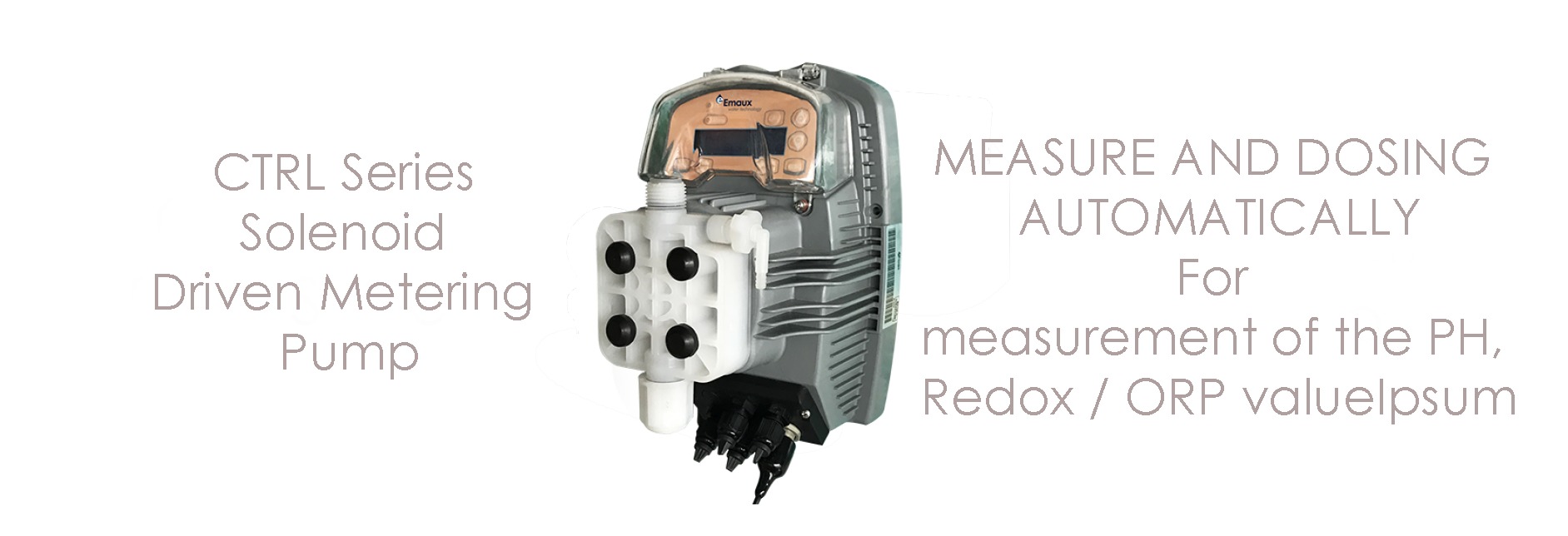 CTRL Series Solenoid Driven Metering Pump